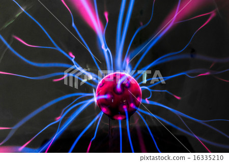 Plasma ball  with magenta-blue 16335210