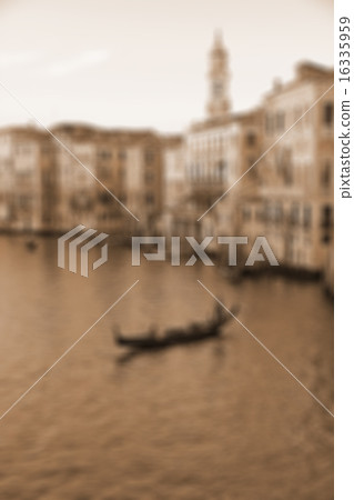 VENICE, ITALY. The Grand Canal from Rialto bridge VENICE, ITALY. The Grand Canal from Rialto bridge 16335959