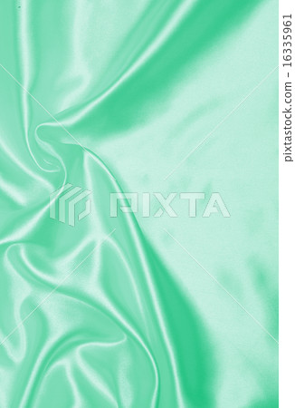 Smooth elegant green silk or satin texture Smooth elegant green silk or satin texture 16335961
