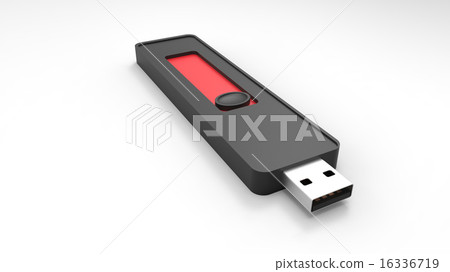 Usb flash drive 3d render - Stock Illustration [16336719] - PIXTA