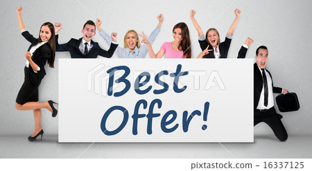 Best offer word on banner Best offer word on banner 16337125