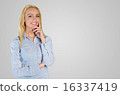 Business woman looking camera 16337419