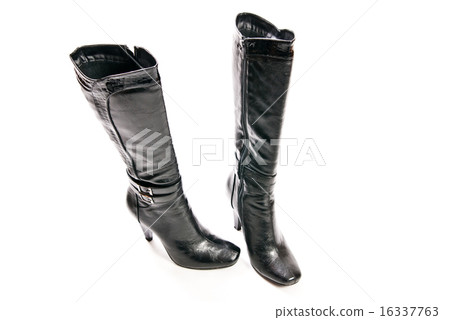 womens shoes on high heels on white background womens shoes on high heels on white background 16337763