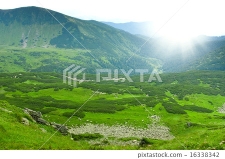 Beautiful mountains landscape Beautiful mountains landscape 16338342