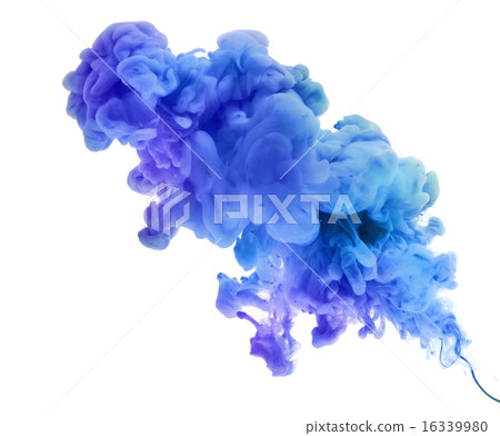 Acrylic colors in water. Abstract background. Acrylic colors in water. Abstract background. 16339980