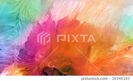 Abstract acrylic and watercolor painted 16340165