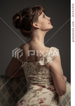 portrait of a beautiful girl 16341956