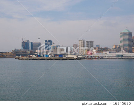 View of Genoa Italy from the sea View of Genoa Italy from the sea 16345650