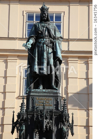 Carl IV statue 16345756