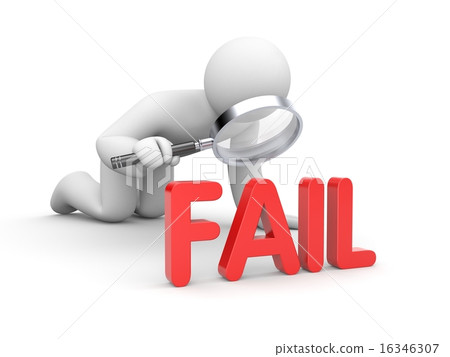 3d man analyzes his mistakes 3d man analyzes his mistakes 16346307