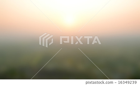 Blurred Sunrise Background, Early Morning Light. 16349239
