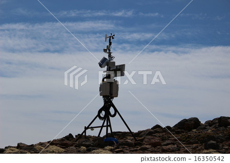 Weather observation equipment at Norikura-dake 16350542