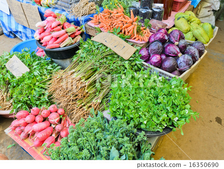 Various vegetables in fresh market 16350690