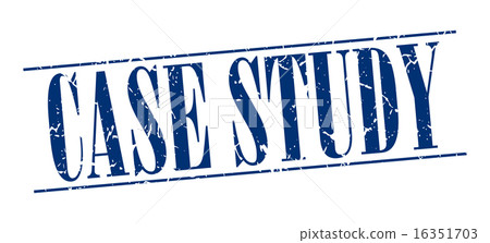 case study blue grunge vintage stamp 16351703