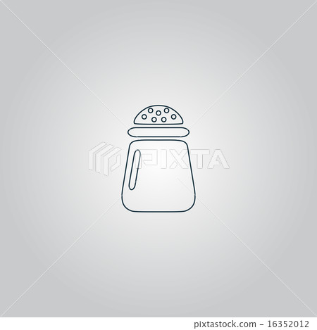Salt or pepper - Vector icon isolated Salt or pepper - Vector icon isolated 16352012