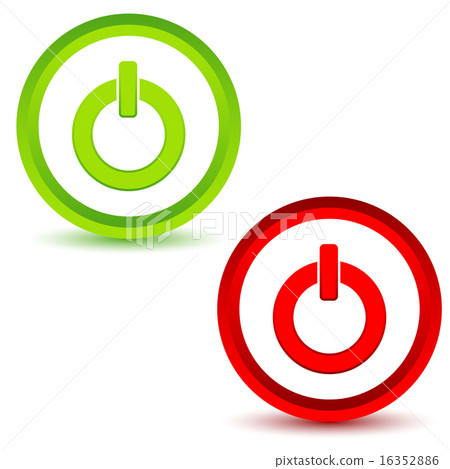 Power icons set Power icons set 16352886