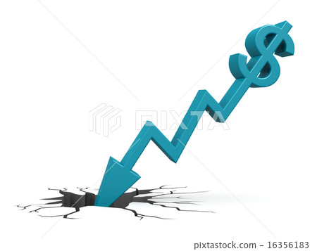 Blue dollar down to ground 16356183