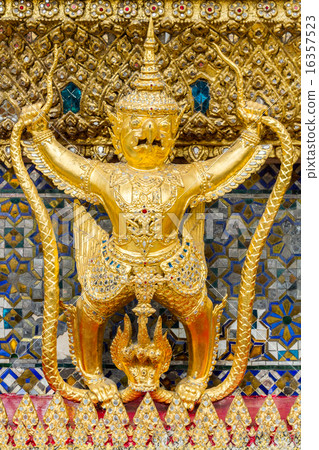 Golden Garuda at Grand Palace Bangkok 16357523