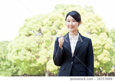 女商人新鮮綠色好 16357609