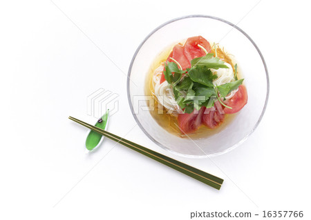 夏天冷肥皂和西紅柿 16357766