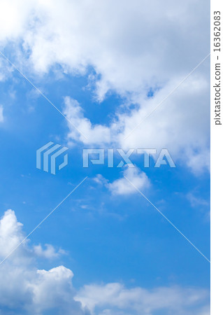 藍天和白色雲彩 藍天和白色雲彩 16362083