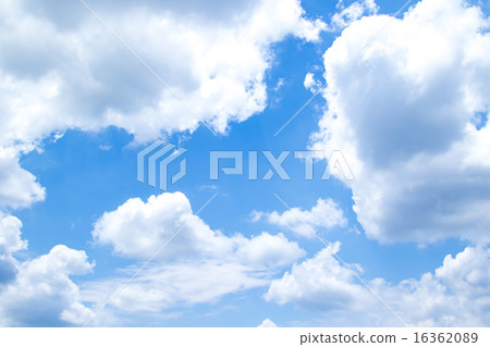Blue sky and white clouds Blue sky and white clouds 16362089