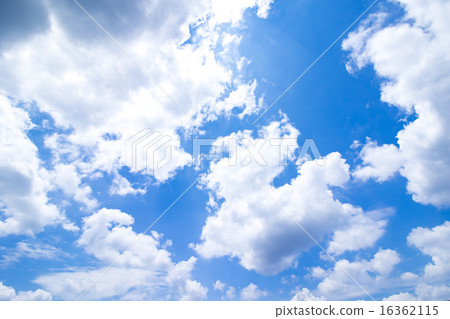 Blue sky and white clouds Blue sky and white clouds 16362115