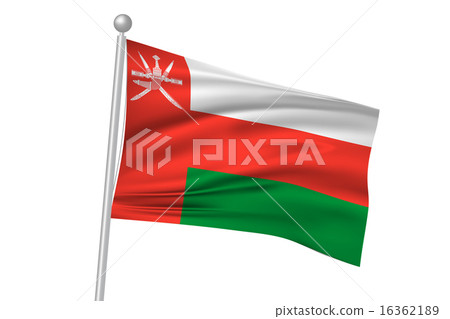 阿曼國旗 16362189