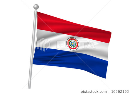 巴拉圭國旗 巴拉圭國旗 16362193