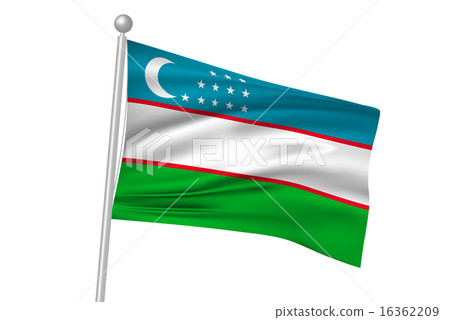 烏茲別克斯坦國旗 16362209