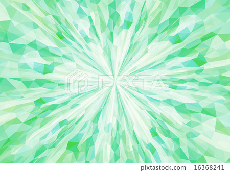 立體主義背景_輻射_光薄荷綠 立體主義背景_輻射_光薄荷綠 16368241