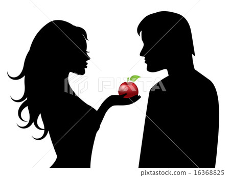 Adam and Eve and the forbidden fruit 16368825