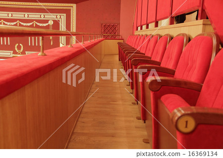 Background of red theatrical red chairs Background of red theatrical red chairs 16369134