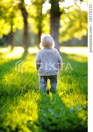 Toddler in the park 16370152