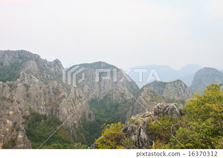 Limestone mountains Limestone mountains 16370312