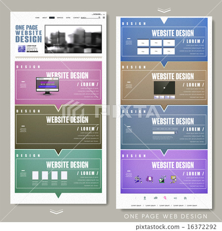 simplicity, page, layout - Stock Illustration [16372292] - PIXTA