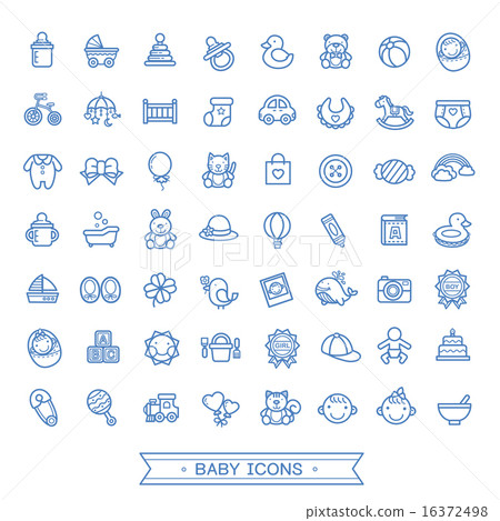 icons, icon, baby - Stock Illustration [16372498] - PIXTA