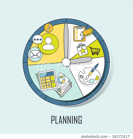 yellow, vector, set - Stock Illustration [16372817] - PIXTA