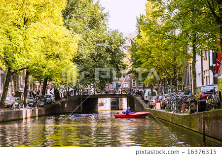 Amsterdam scene Amsterdam scene 16376315