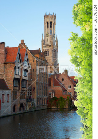view of old Bruges, Belgium 16376524