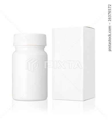 一瓶白色藥和包/帶通 16376572