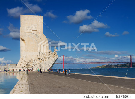 embankment of river Tagus, Lisbon, Portugal embankment of river Tagus, Lisbon, Portugal 16376803
