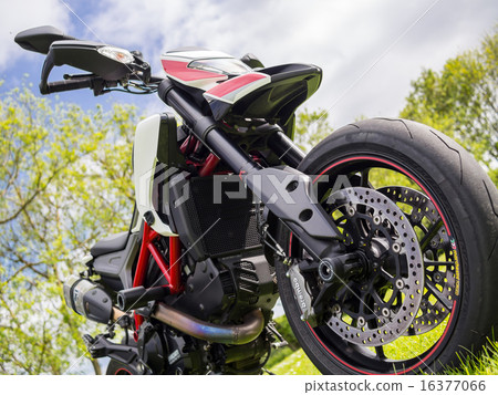 Motard type large motorcycle, part Motard type large motorcycle, part 16377066