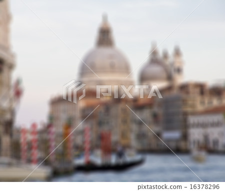 Italy. Venice. The Grand Canal and Basilica  16378296