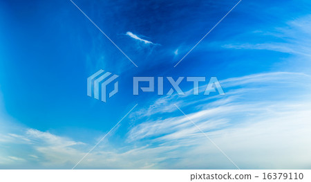 Blue sky with clouds 16379110