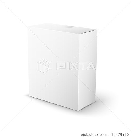 White Product Package Box White Product Package Box 16379510
