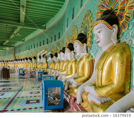 Buddha images in Sagaing, Myanmar 16379919