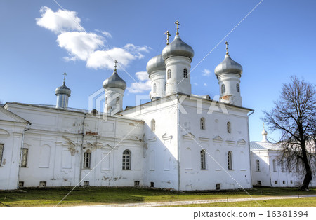 St. George's (Yuriev) Monastery. Veliky Novgorod, St. George's (Yuriev) Monastery. Veliky Novgorod, 16381394