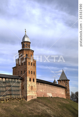 Tower Kokui of Novgorod Kremlin. Veliky Novgorod,  16381490