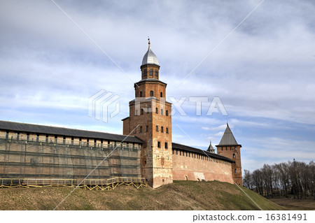 Tower Kokui of Novgorod Kremlin. Veliky Novgorod,  16381491